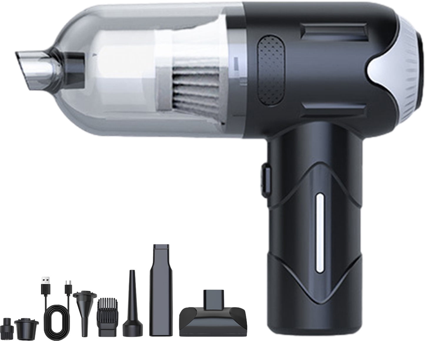 TopLLC Car Vacuum Cleaner Super Powerful Suction Car Handheld Wireless High-power Car Mini Portable Vacuum Cleaner on Clearance