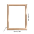 thumbnail image 3 of Wooden Photo Frame Wall Hanging And Desktop Photo Frame Suitable For Office And Home Decoration, 3 of 6