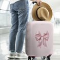 thumbnail image 3 of Travel Luggage Cover Suitcase Protector Fits 18-32 Inch Luggage Wheel Covers Patterned Travel Related Items Flower Luggage Protector Elastic Luggage Anti-scratch Suitcase Cover S, 3 of 5