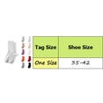 thumbnail image 4 of Women's Casual Home Solid Color Mid-Calf Socks, Warm Wool, Polyester, One Size Fits Shoe Sizes 35-42, 4 of 4