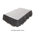thumbnail image 3 of Defend Slip Mattress Cover Mesh Bed Skirt Protector With Dusts Barrier Suitable For Home Decoration 59x79in, 3 of 6