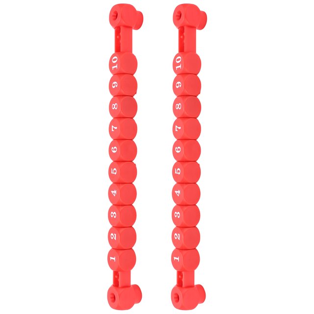 Ecomeon Indicateur de Score de Football, 2 Pcs Compteur de Football de Table 10 Chiffres Accessoires de Machine de Football pour Enfants, Tableau de Score de Football