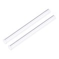 thumbnail image 5 of Unique Bargains 2pcs Clear Rigid PVC Pipe 29/32'(23mm) ID x 1'(25mm) x 1.3ft 0.04' Wall Round Tube Tubing, 5 of 5