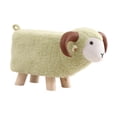 thumbnail image 3 of simhoa Animal Footstool Cartoon Footrest Ottoman for Living Rooms Entryway Playroom Green, 3 of 8