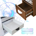 thumbnail image 4 of 4 Pieces Adhesive Sliding Door Handles - Balcony Door Handles - Self Adhesive Cabinet Drawer Pulls - Suitable For Cabinets, Windows, Sliding Doors, 4 of 5