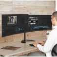 thumbnail image 2 of Dual LED LCD Monitor Standing Desk Stand for Screens up to HeavyDuty Fully Adjustable Arms with Max VESA xmm, 2 of 9