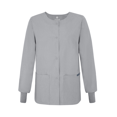 thumbnail image 2 of Adar Universal Women's Scrub Set - Warm-Up Scrub Jacket and Elastic Pull-On Pants, 2 of 5