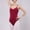 Red, variant on Stylish Women's Jumpsuit with V-Neck and Lace Insert for Daily Wear and Versatile and Comfortable for All Seasons