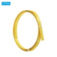 thumbnail image 3 of Unique Bargains Bamboo Strips for Weaving 7/16' x 10 Ft Thin Flat Wicker Rattan Cane Reed, Yellow, 5 Pack, 3 of 6