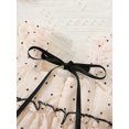 thumbnail image 4 of Kmbangi Robes d'Été pour Bébés Filles, Robe Débardeur Sans Manches à Nœud devant à Pois pour 9M-3Y, 4 of 9