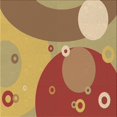 thumbnail image 1 of Ahgly Company Tapis d'Intérieur Lavable en Machine Carré Jaune Transitionnel, 8 Pieds Carré, 1 of 7