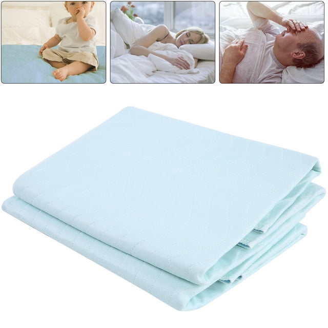 Tapis d'Incontinence, 2 Pcs sous-Couche Réutilisable Lavable Fiabilité Ultime