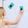 thumbnail image 4 of Whiteboard Eraser Magnetic EVA Sponge | Durable Rectangular Design | Efficient Smudge-Free Cleaning | Soft Cloth Surface | Easy Grip | Ideal for Home, Office, Meeting, Learning | Single Pack, 4 of 5