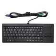 thumbnail image 2 of Industrial Keyboard, IPC Keyboard with X Scissor Foot Plug and Play, Touchpad Wired Connection, for Industry Manufacturing Military, 2 of 7