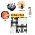 thumbnail image 2 of BRIGHTFUFU Wall Peg Board Organizer Pegboard Accessory Plastic 1Pack Bathroom, 2 of 5