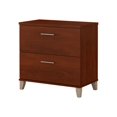 thumbnail image 1 of BBF Somerset Collection - Lateral filing cabinet - 2 drawers - hansen cherry, 1 of 8