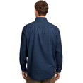 thumbnail image 3 of Port & Company Long Sleeve Denim Shirt, Ink Blue XL, 3 of 6