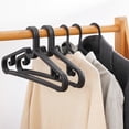 thumbnail image 4 of Apmemiss Christmas Clearance 10 Pack Plastic Clothes Hangers for Home Use Suitable for Displaying and Drying Clothes Multi Functional Hanging Supports for Clothes, 4 of 6