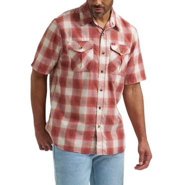 Chemise tissée à manches courtes pour hommes Wrangler®