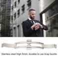 thumbnail image 3 of 5mm Watch Clasp, Replacement Snap Buckle Stainless Steel Watch Deployment Clasp For Watch Bands Watch Buckle Accessories, 3 of 8