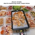 thumbnail image 4 of Small Electric Griddle Nonstick Smokeless Multifunctional Stove Top Flat Grill for Indoor BBQ, 4 of 7