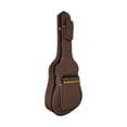 thumbnail image 2 of Wweixi Guitar Gig Bag Pouch Lightweight Protective Birthday Front Pockets with Gift Coffee 107x41.5cm, 2 of 6