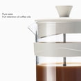 thumbnail image 3 of Hand Press Coffee Pot, French Press Coffee Maker Double Layer Insulation  for Office, 3 of 8
