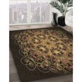thumbnail image 3 of Ahgly Company Tapis d'Intérieur Lavables en Machine, Rectangles de Transition Brun Clair, 8' x 10', 3 of 7