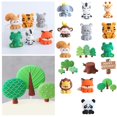 thumbnail image 4 of Forest Animal Cake Topper Tropical Jungle Safari Lion Elephant Decor Hot L3W5, 4 of 9