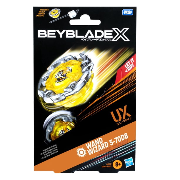 特別価格！BEYBLADE X WAND WIZARD 5-70DB セット！ Beyblade X Wand Wizard 5-70DB UX Starter Pack Top and Launcher