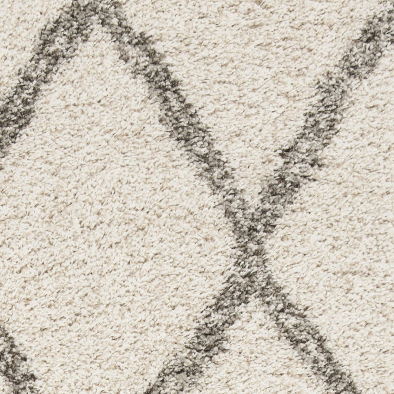 SAFAVIEH Hudson Adella Geometric Diamonds Shag Area Rug