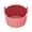Pink, variant on Fryer Poacher Food Grade Poached Cups Easy Release Round Ramekins For Fryer Muffin Tray Non-stick Heat- Baking Cup