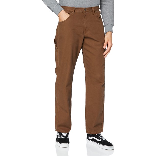 Dickies Mens Relaxed Fit Straight-Leg Duck Carpenter Jean