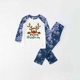 thumbnail image 3 of MASRIN Matching Pjs For Family Christmas Pajamas for Family Pjs Matching Set Family Christmas Pajamas Soft Xmas Pajamas Matching Sets Top Pants Christmas Hat Pjs, 3 of 6