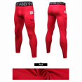 thumbnail image 2 of LANBAOSI Men Compression Pants Athletic Sport Base Layer Male Quick Dry Sport Gym Leggings Tights with Phone Pocket Size Medium, 2 of 6