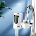 thumbnail image 2 of Binwennn No Installation Instant Hot And Cold Water Faucet Quick Heating Standard Faucets for Kitchen Head Purified Water Faucet for Faucet Parts Replacement Copper Kitchen Faucet Set Stainless Steel, 2 of 7