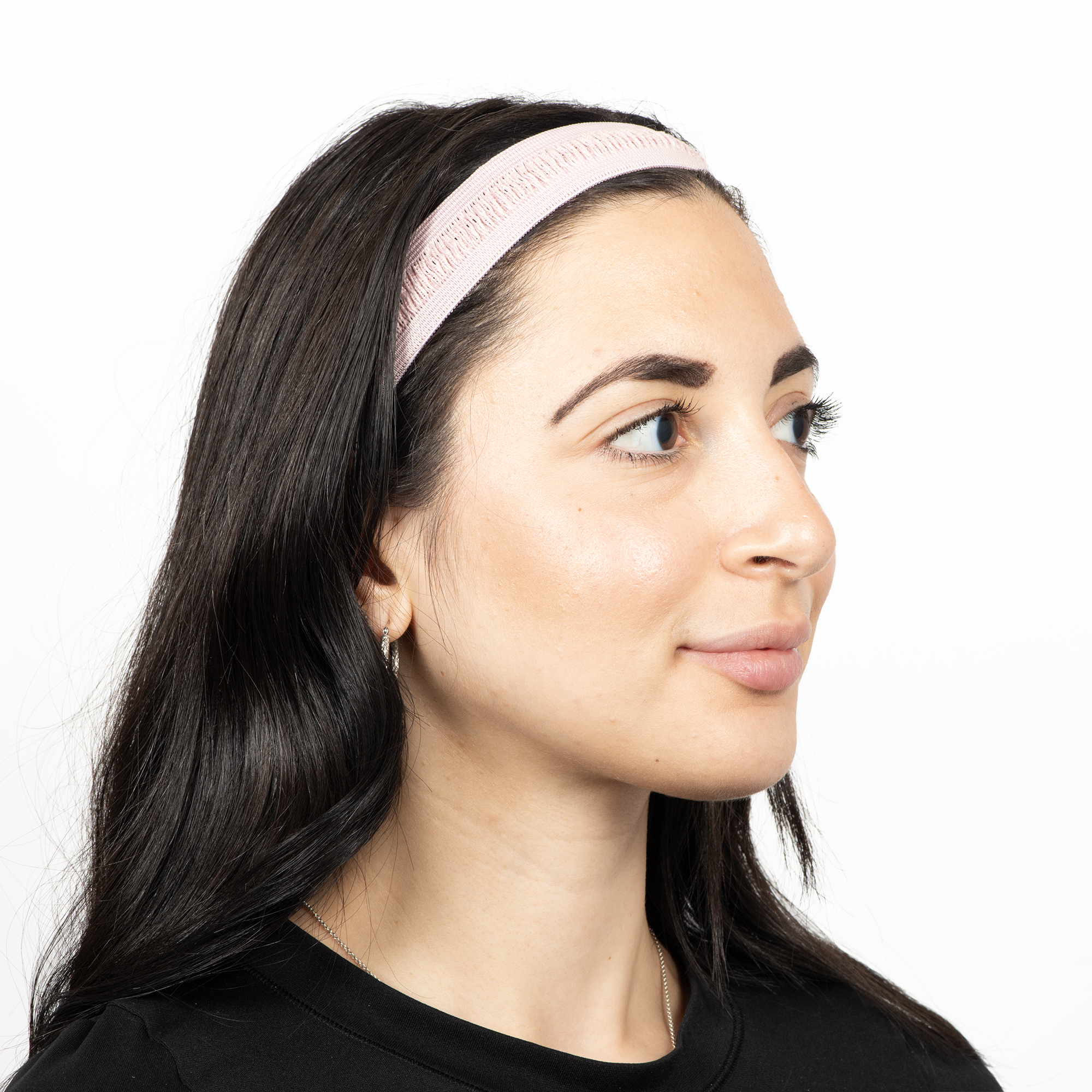 Scunci 3 Pack Ribbed Headwraps, No‑Slip Grip Soft Ribbed Hair Headbands