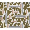 thumbnail image 4 of oneOone Cotton Flex Fabric Triangle & Line Geometric Print Sewing Fabric BTY 40 Inch Wide, 4 of 4