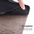 thumbnail image 3 of Phone Case for Samsung Galaxy S20 Plus Folio Flip Wallet Case, PU Leather Credit Card Holder Slots Heavy Duty Full Body Protection Kickstand Protective Phone Cover for Galaxy S20 Plus Men, Black, 3 of 5