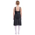 thumbnail image 2 of Oyolan Robe de Danse Ballet Sans Manches en Maille Transparente pour Filles Vêtements de Performance Lyrique Noir 10, 2 of 7