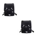 thumbnail image 3 of Transemion Men S Backpack Rugged And Durable Construction Travel Fun Canvas Backpack White-Cat 2Set, 3 of 6