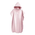 thumbnail image 1 of Surf Poncho Cing Robe Quick Wetsuit Soft with Cloak for Pink, 1 of 8