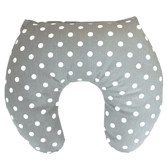 Ara Enfants Ergonomic Grey and White Polka Dotted Feeding Pillow - #800fp