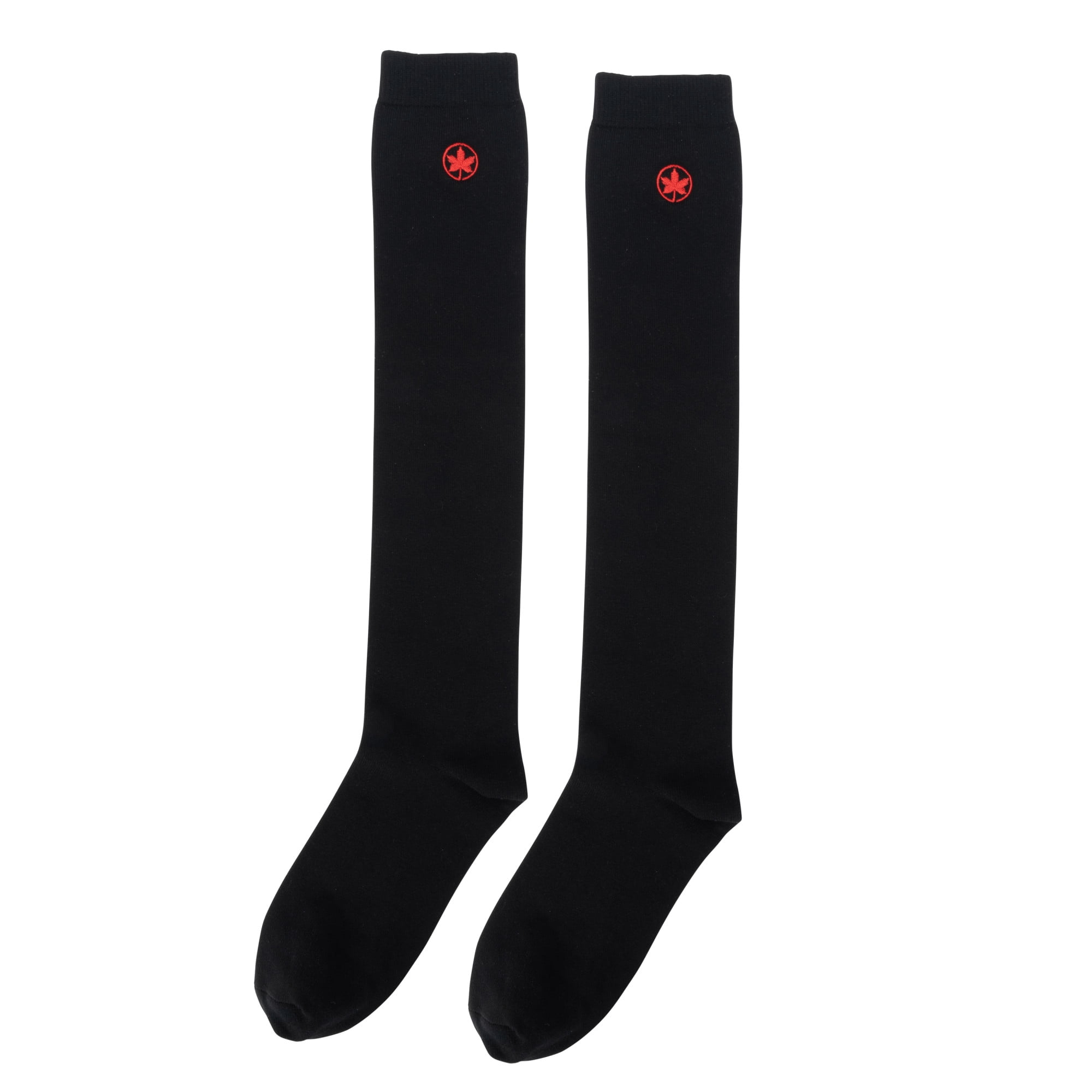 Chaussettes de compression de voyage unisexes Air Canada M/L Taille de chaussure USA 7–12
