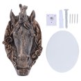 thumbnail image 2 of Wall Hanging Hook, Decoration Hook Coat Hat Clothes Rack Hooks, Wall Mount For Bathroom Home Use For Bedroom Kitchen Use Horse-Shape, 2 of 8