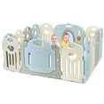 thumbnail image 2 of Patiojoy 14 Panel Baby Playpen Folding Kids' Safety Activity Center, 2 of 8