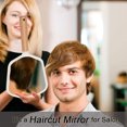 thumbnail image 2 of Hand Mirror Travel Makeup Mirror Portable Vanity Mirror With Wooden Handle, 2 of 7