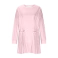 thumbnail image 4 of Chandail en Molleton Surdimensionné pour Femmes Col Rond Manches Longues Pull Décontracté Confortable Tenues de Mode Automne Vêtements 2024, 4 of 6