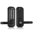 thumbnail image 1 of VEVOR Mechanical Keyless Entry Door Lock, 14 Digit Keypad, Water-proof Zinc Alloy, Embedded Outdoor Gate Door Locks Set with Keypad and Handle, Easy to Install, for Garden, Garage, Yard, Storage Shed, 1 of 9