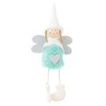 thumbnail image 4 of stanreset Christmas Plush Hanging Angel Hanging Toy Holiday Pendant Decoration blue 5Set, 4 of 6
